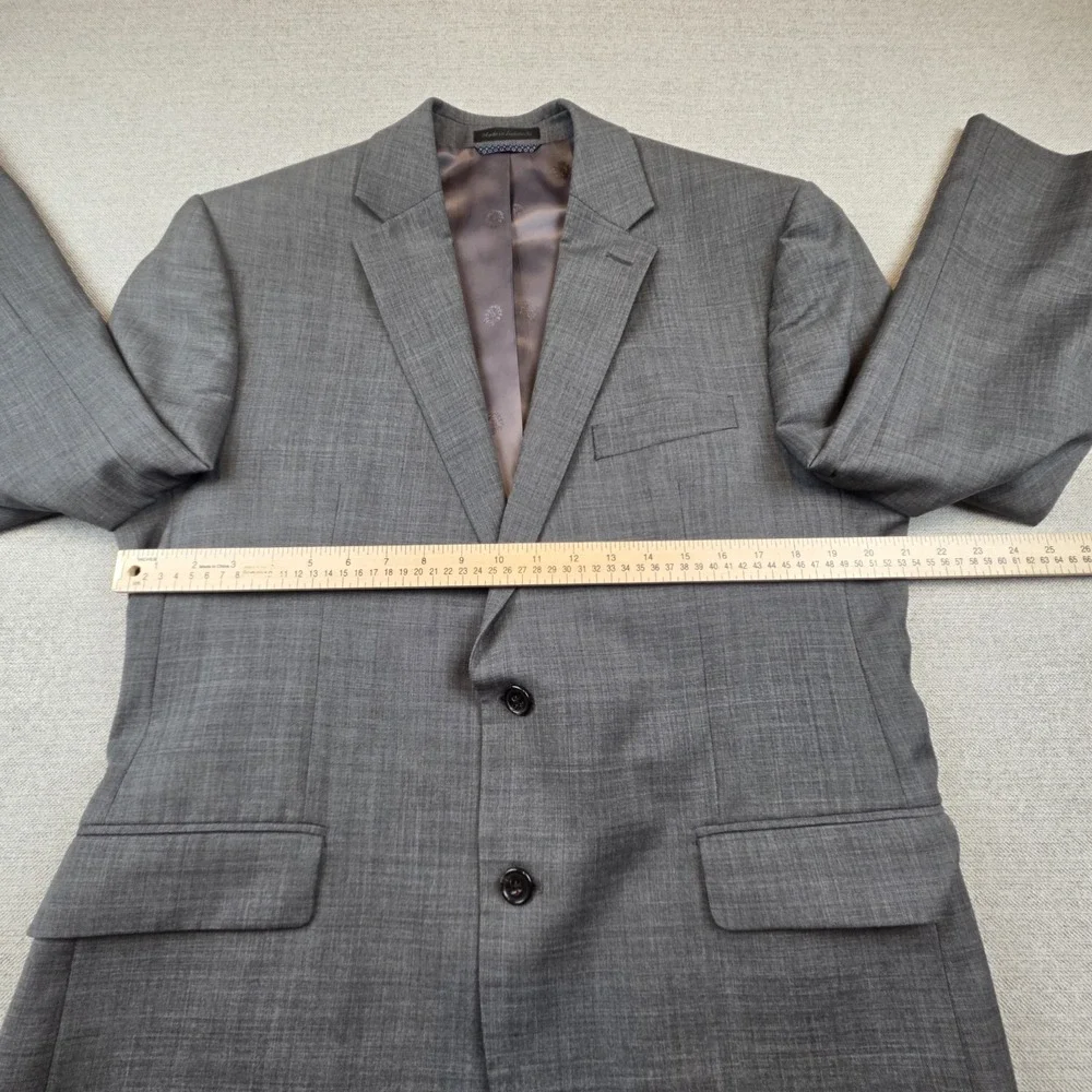 Lauren Ralph Lauren Men's Classic Gray Suit Jacket Blazer 42R